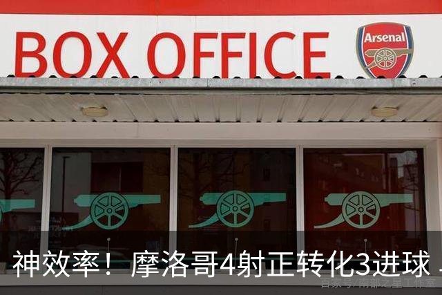 神效率！摩洛哥4射正转化3进球 乌纳希0.23预期进2球